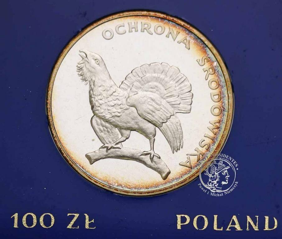 Polska PRL 100 złotych 1980 Głuszec st.L-
