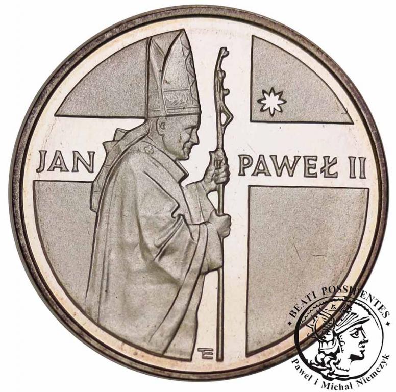 Papież 10 000 zł 1989 Jan Paweł II Pastorał st. L-