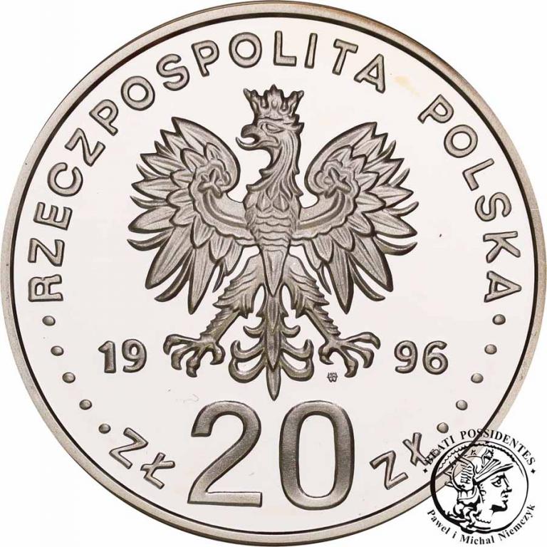 III RP 20 złotych 1996 Stołeczność Warszawy st.L
