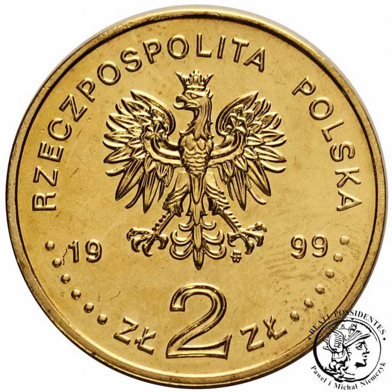 Polska III RP 2 złote 1999 Jan Łaski st. 1