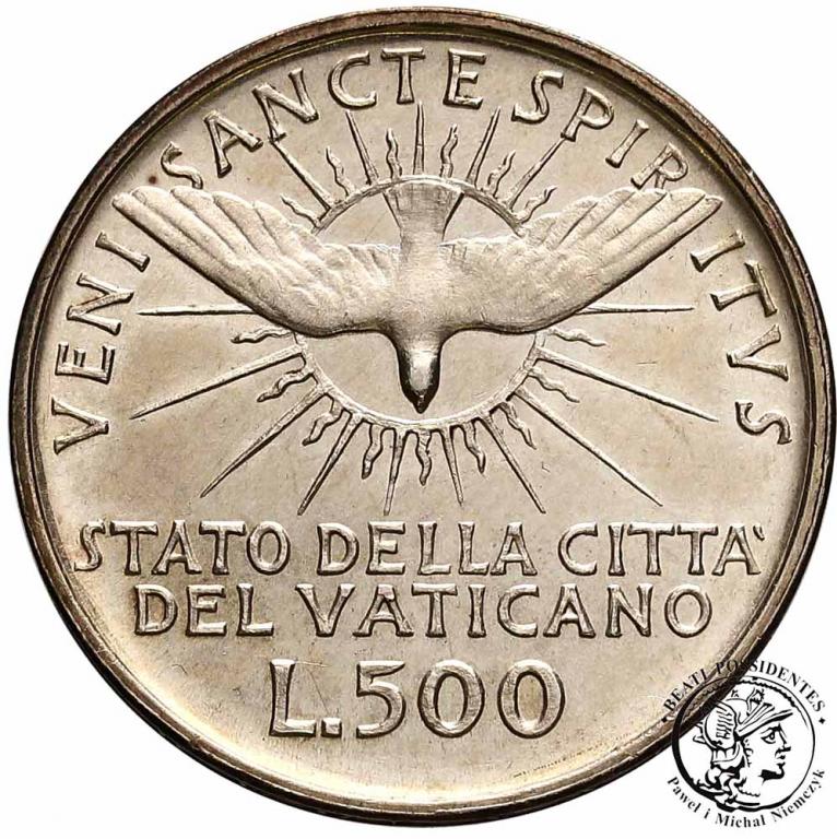 Watykan 500 Lire 1958 Sede Vacant st.1