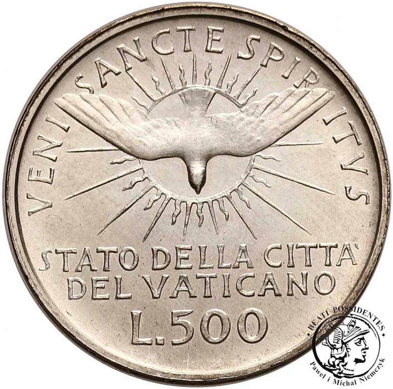 Watykan 500 Lire 1963 Sede Vacante st.1