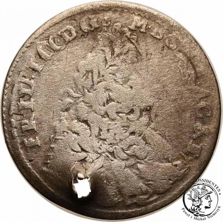 Niemcy 3 grosze 1695 Królewiec st. 4