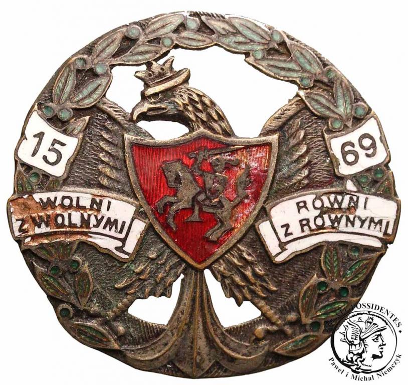 Polska odznaka patriotyczna I Wojna