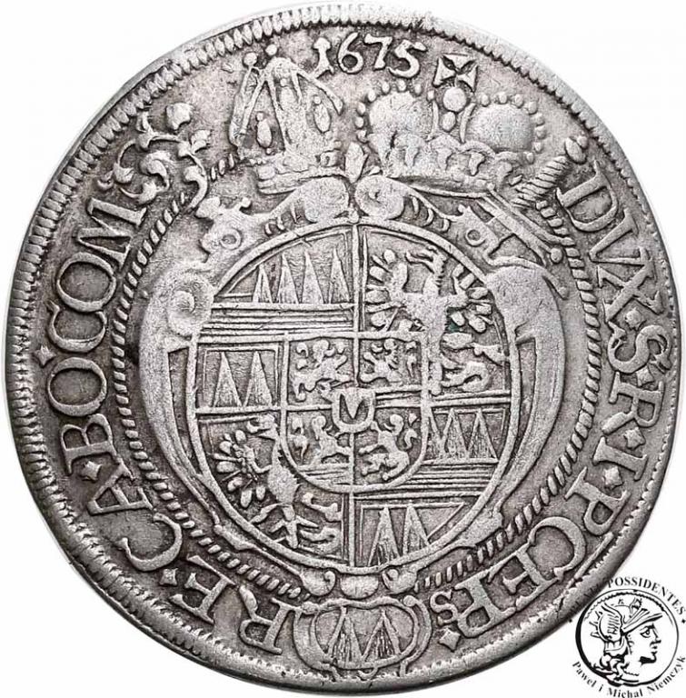 Austria Ołomuniec 15 krajcarów 1675 st. 3-