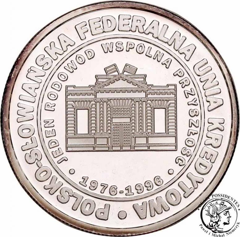 Polska medal 1996 (uncja czystego srebra) st.L