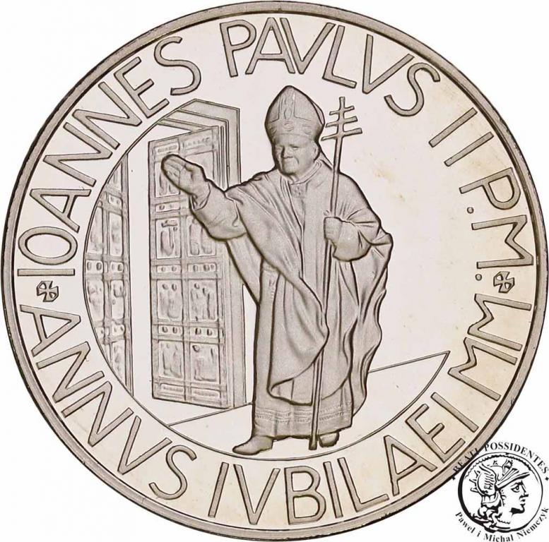 Watykan 2000 lirów 2000 Jan Paweł II st.L