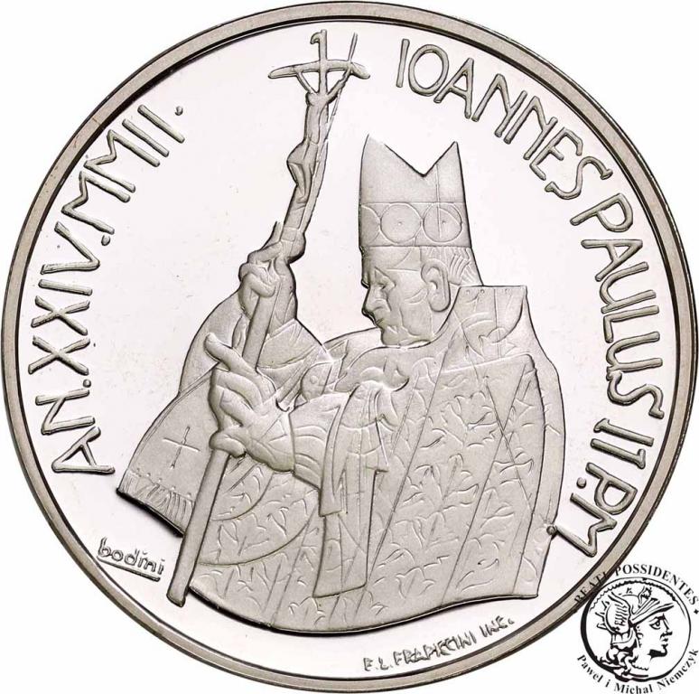 Watykan 10 Euro 2002 Jan Paweł II pontyfikat st.L