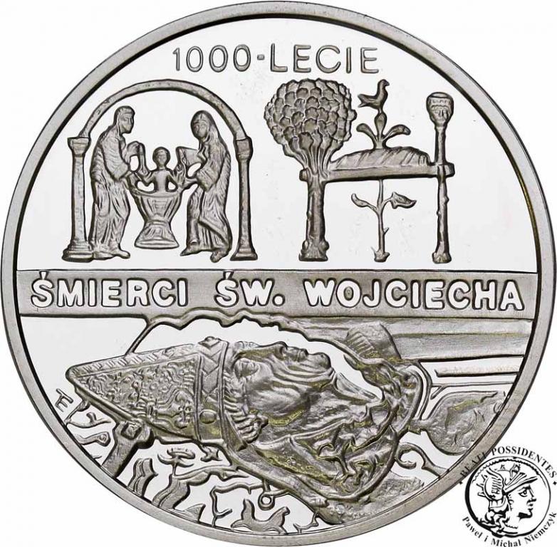 Polska III RP 10 złotych 1997 Św. Wojciech st.L-