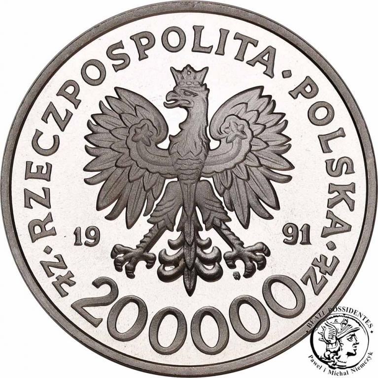 200 000 złotych 1991 Konstytucja 3 Maja st.L