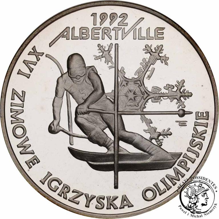Polska III RP 200 000 zł 1991 Albertville st. L-