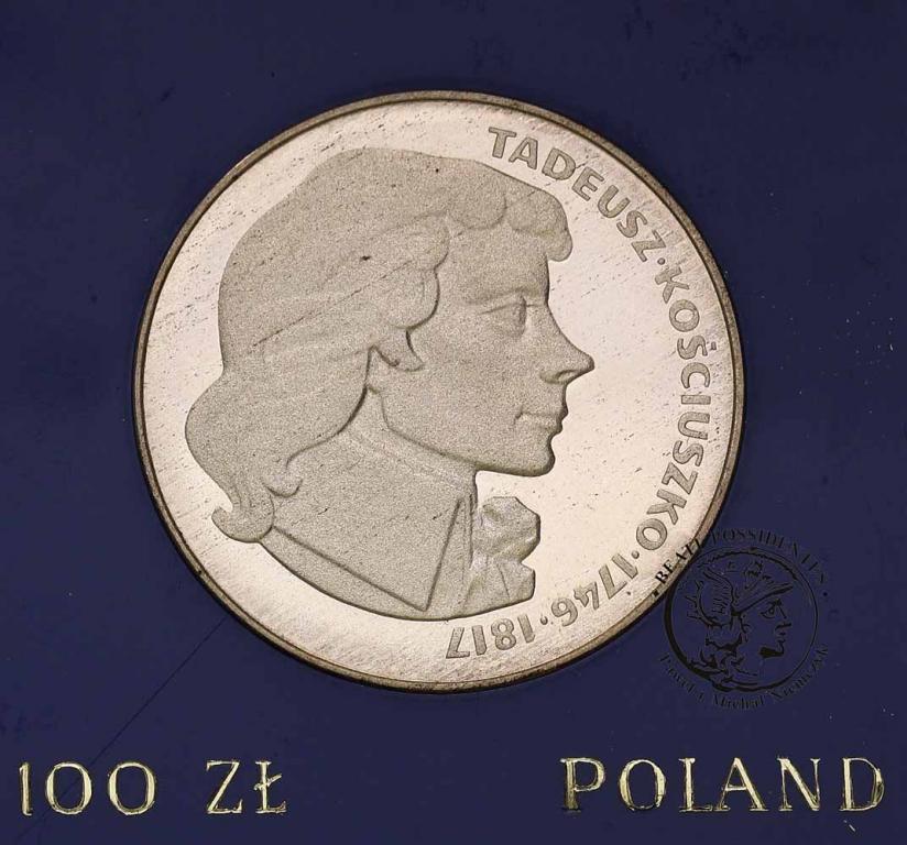 Polska PRL 100 złotych 1976 Kościuszko st.L