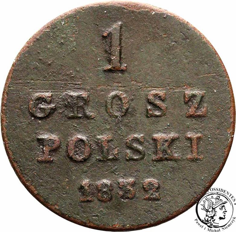 Polska grosz 1832 Mikołaj I st.3