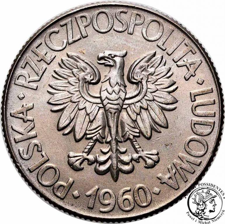 Polska PRL 10 złotych 1960 Kościuszko st.1
