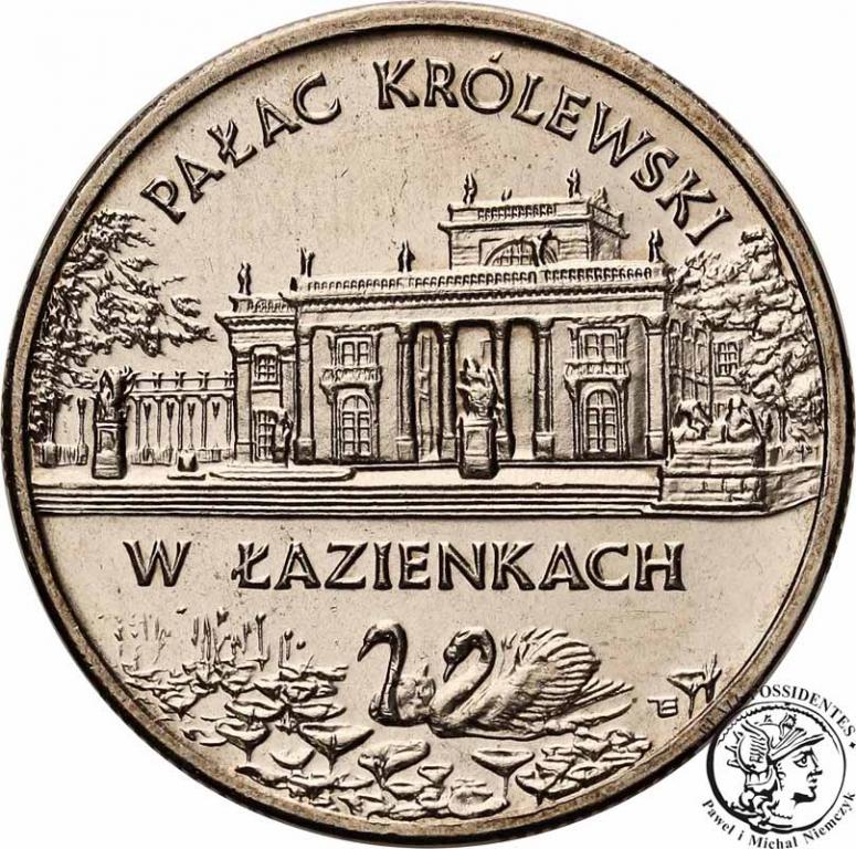 Polska III RP 2 złote 1995 Pałac w Łazienkach st1-