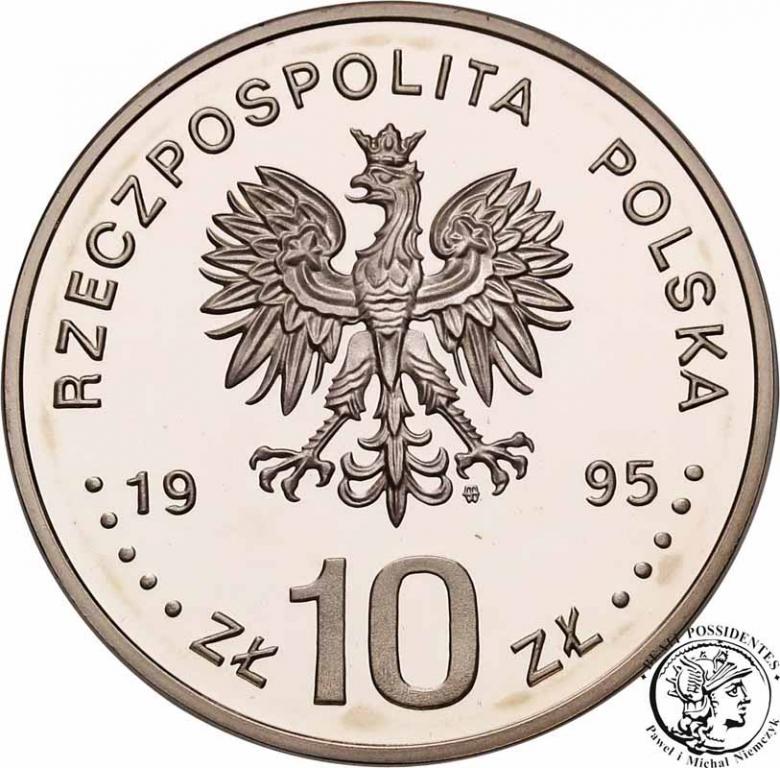 Polska III RP 10 złotych 1995 Berlin 1945 st.L-