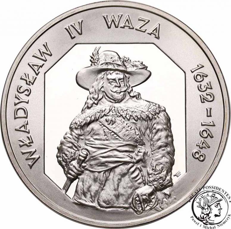 10 złotych 1999 Władysław IV Waza półpostać stL
