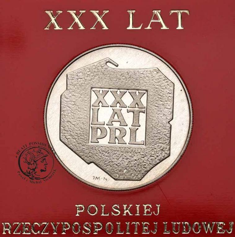 Polska PRL 200 złotych 1974 Mapa lustrzanka st.L