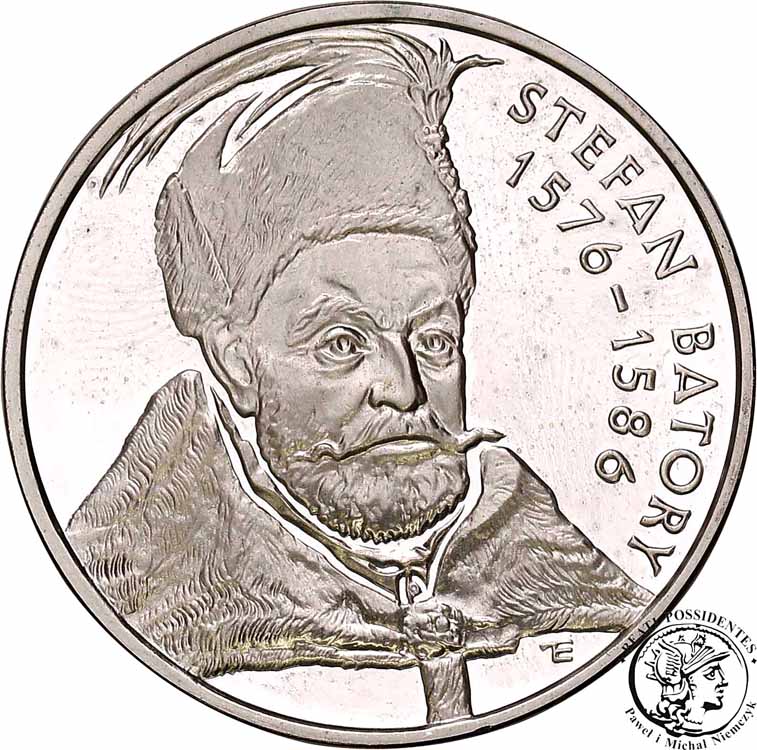 10 złotych 1997 Stefan Batory popiersie st.L-