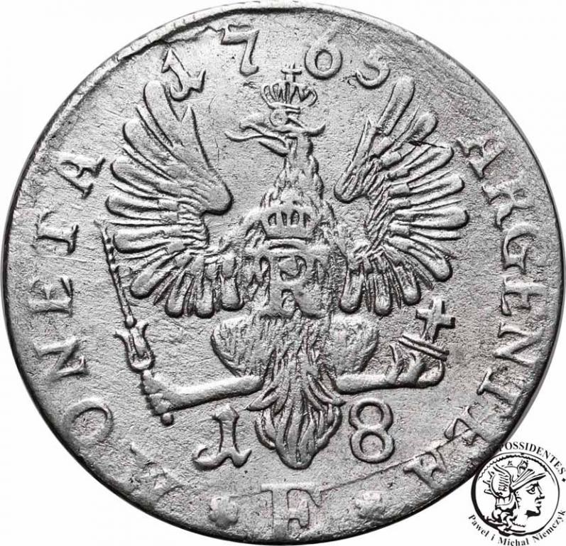 Niemcy Prusy Fryderyk II ort 1765 st. 3-