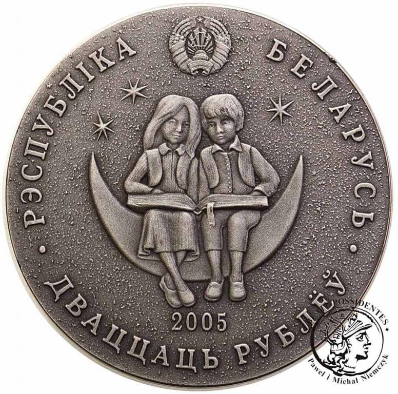 Białoruś 20 Rubli 2005 Mały Książę st.1