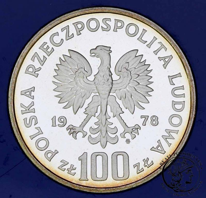 Polska PRL 100 złotych 1978 Bóbr st.L-