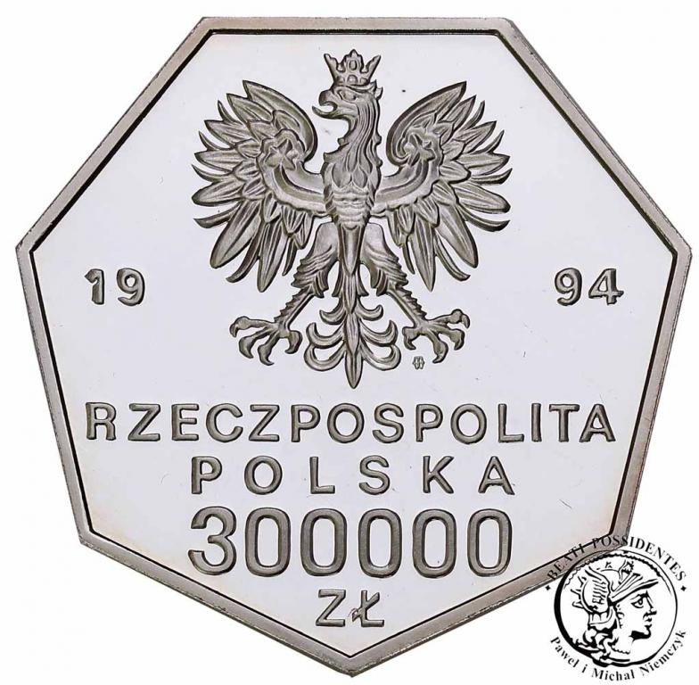 III RP 300 000 zlotych 1994 Odrodzenie Banku st.L-