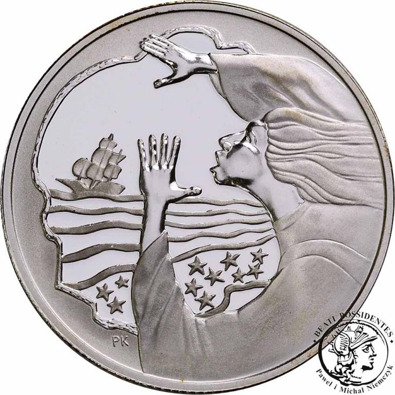 Kanada 50 centów 2001 srebro st.L-