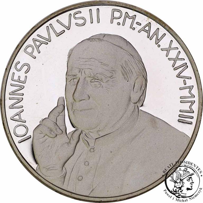 Watykan 5 Euro 2002 Jan Paweł II st.L