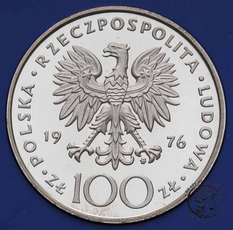 Polska PRL 100 złotych 1976 Kościuszko st.L