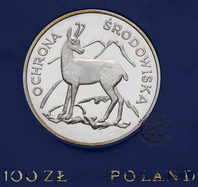 Polska PRL 100 złotych 1979 kozica st.L-