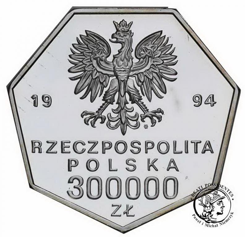 300 000 zlotych 1994 Odrodzenie Banku Polskiego L-
