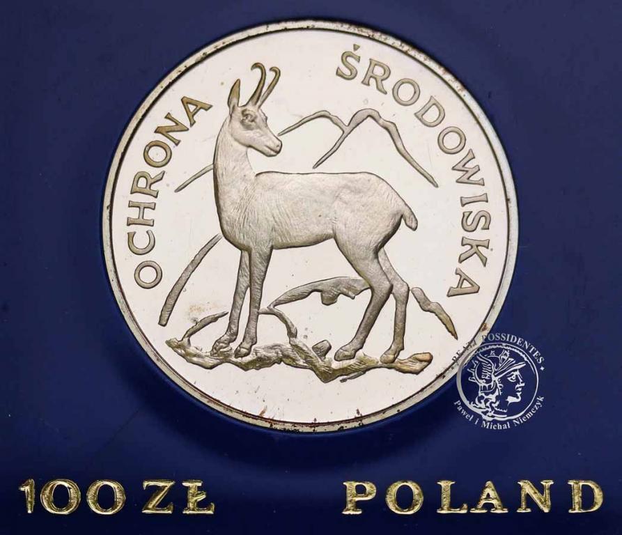 Polska PRL 100 złotych 1979 kozica st.L-