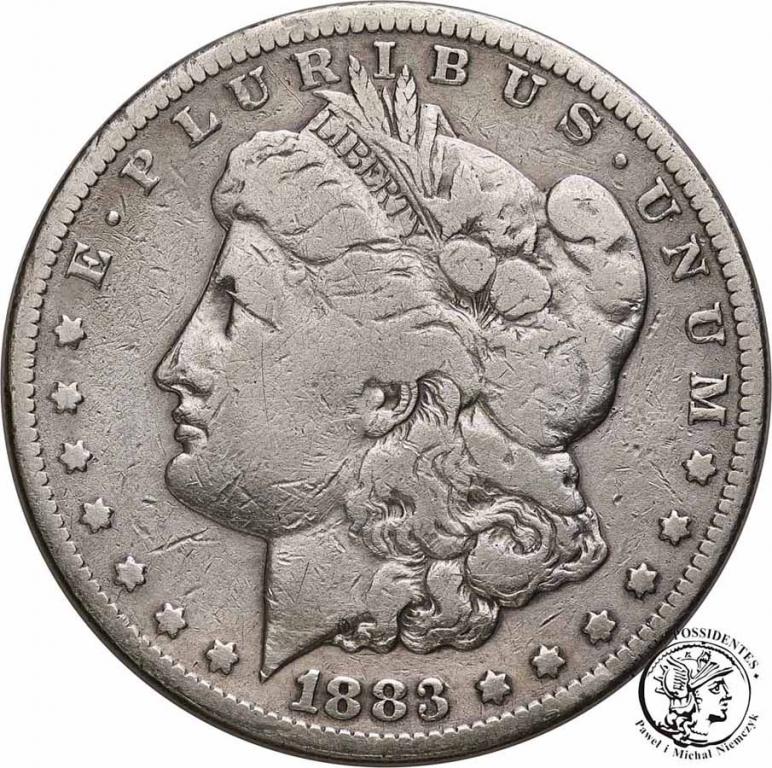 USA 1 dolar 1883 ''S'' San Francisco st.4
