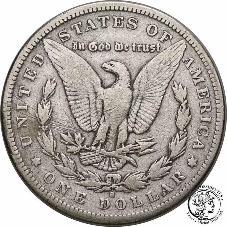 USA 1 dolar 1883 ''S'' San Francisco st.4