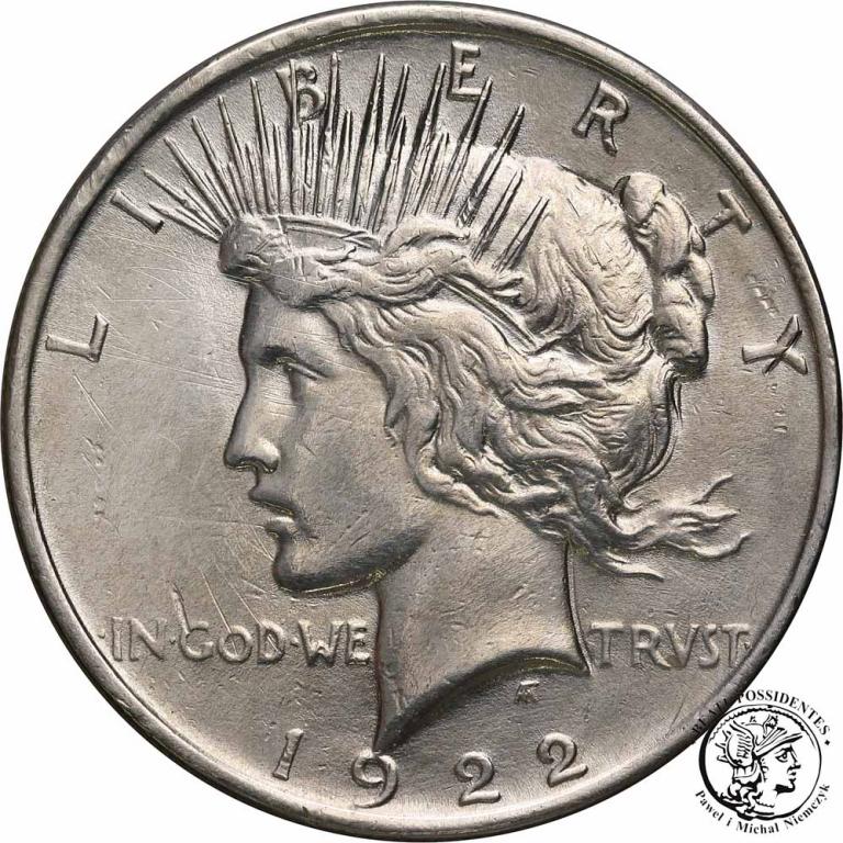 USA 1 dolar 1922 st.3-