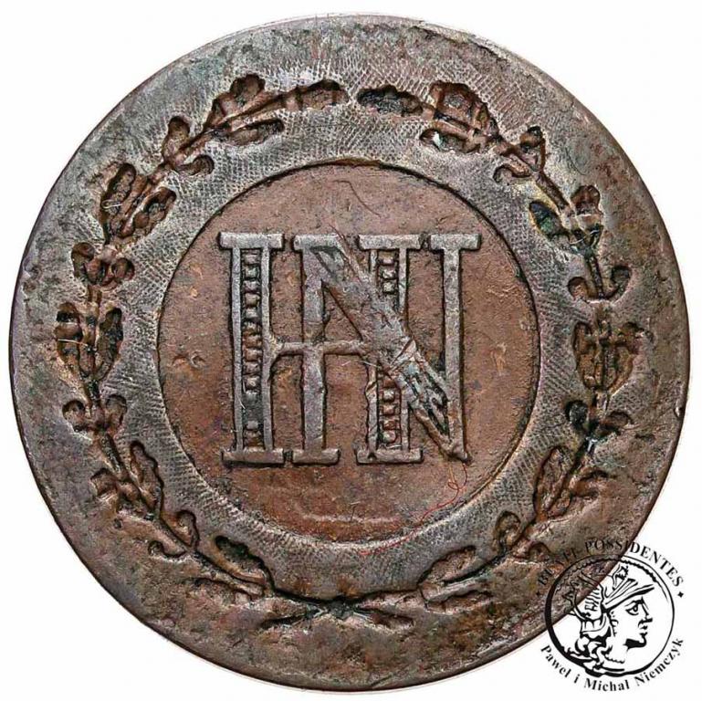 Niemcy Westfalia 1 cent 1812 Hieronim Napoleon s3-