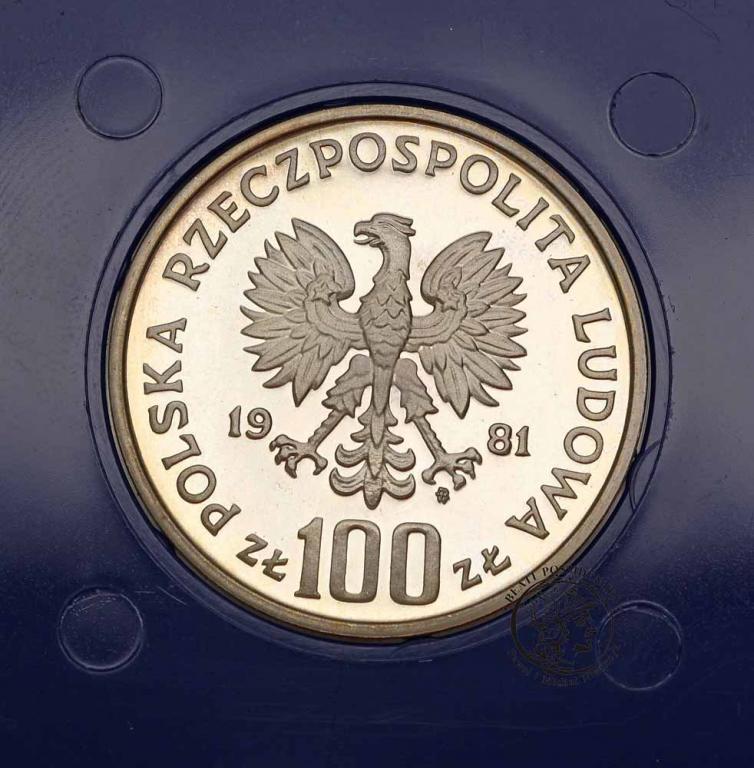 Polska PRL 100 złotych 1981 Koń st.L-