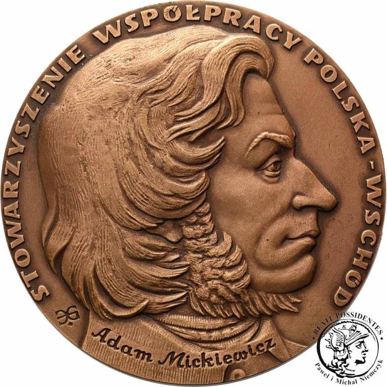 Polska medal MW Polska-Wschód Mickiewicz st.1