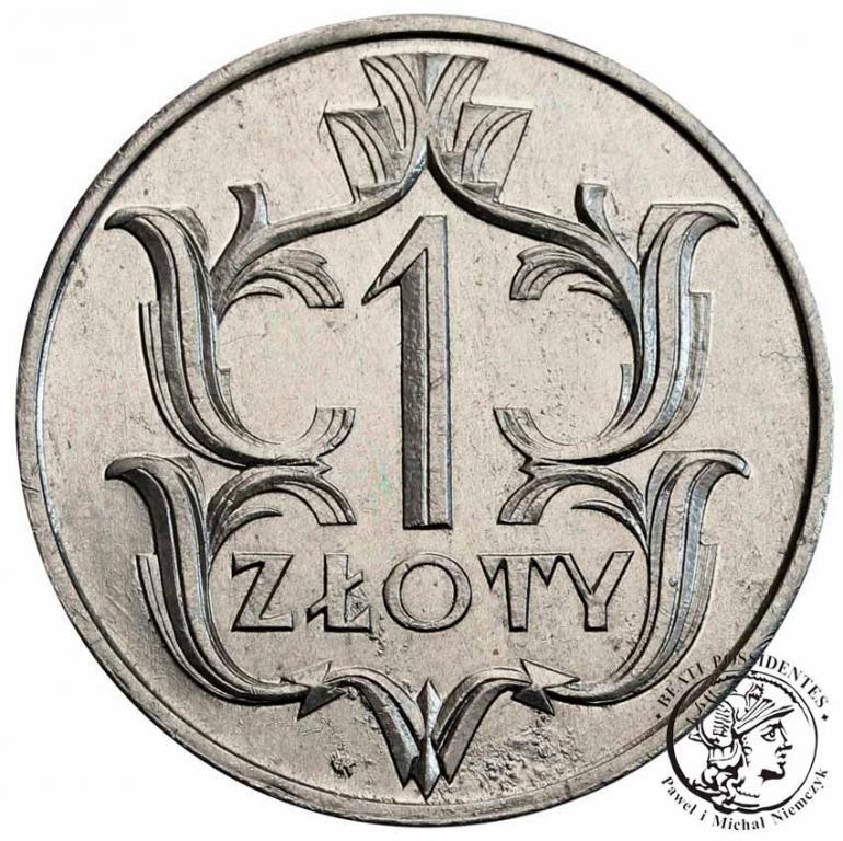 PRÓBA Aluminium 1 złoty 1929 ex. Głuchowski st.1-