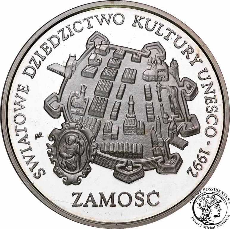 Polska III RP 300 000 złotych 1993 Zamość st.L-