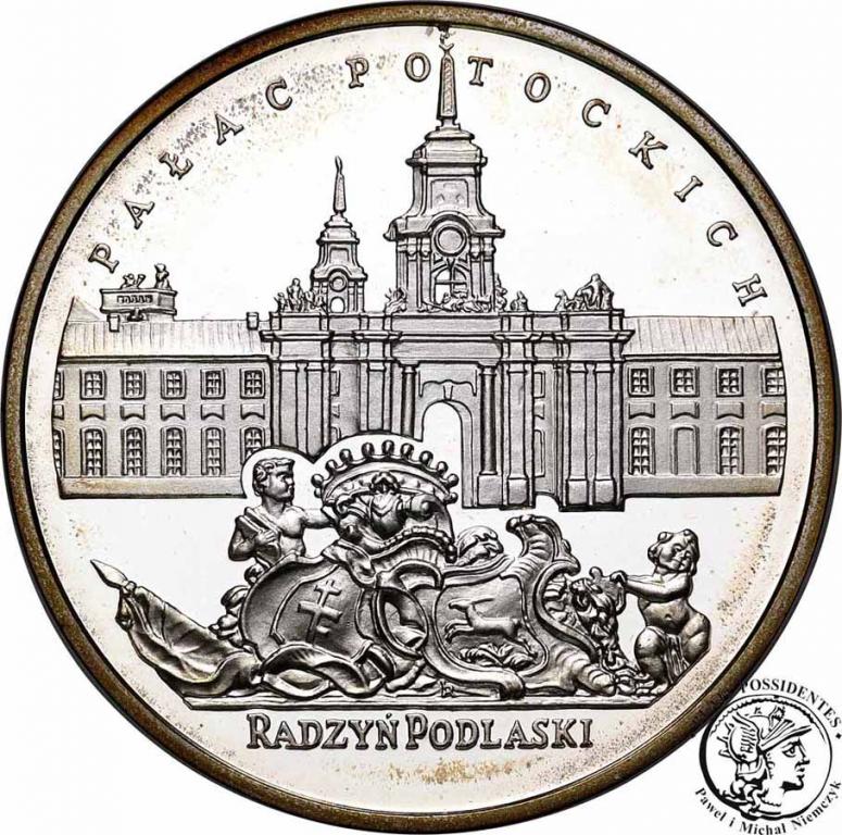 20 zł 1999 Pałac Potockich - Radzyń Podlaski st.L