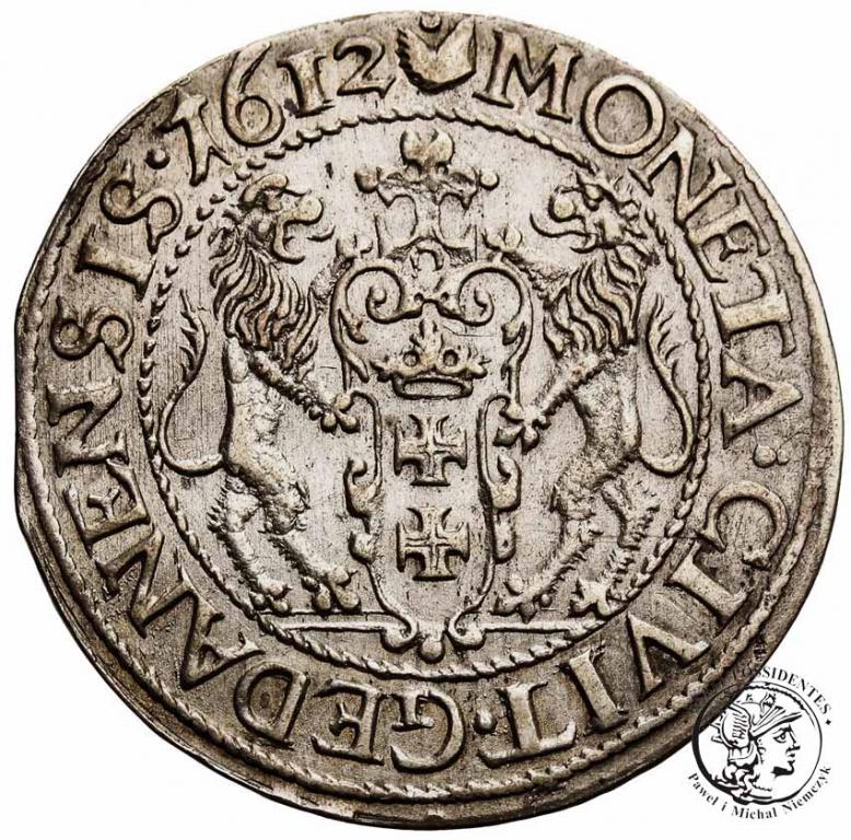 Zygmunt lll Waza Ort (18 groszy) 1612 Gdańsk st.2-