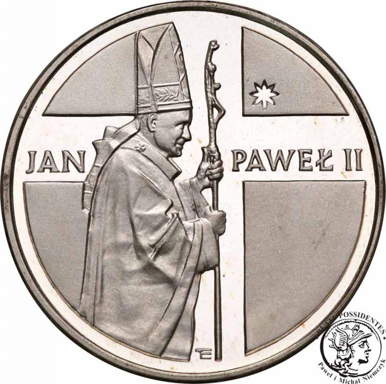 Papież 10 000 zł 1989 Jan Paweł II Pastorał st. L-