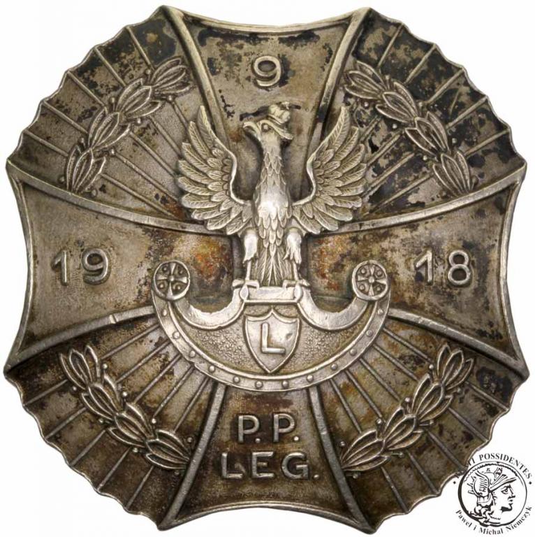 Odznaka żołnierska 9 Pułk Piechoty Legionów