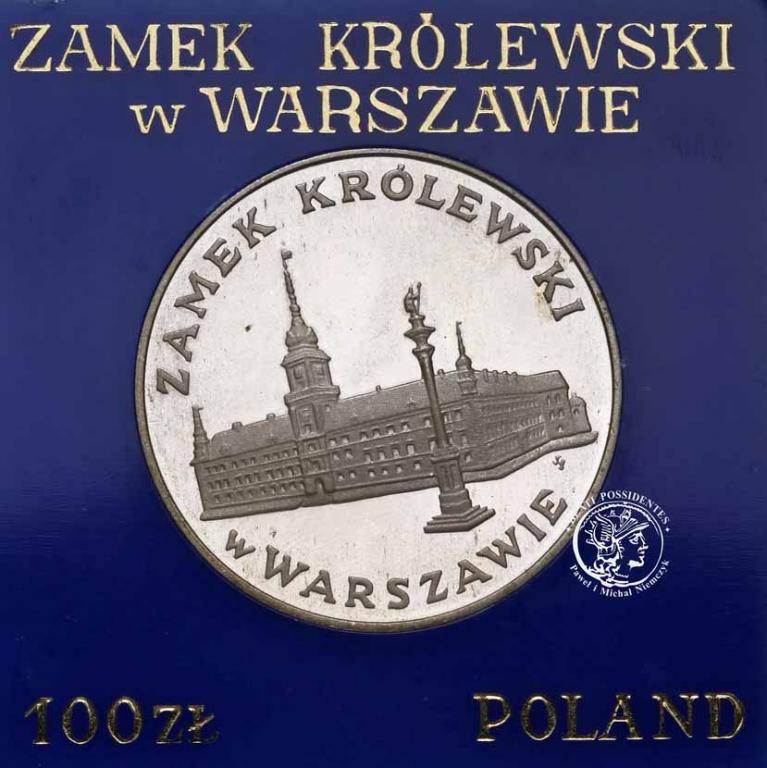 Polska PRL 100 złotych 1975 Zamek Królewski stL/L-