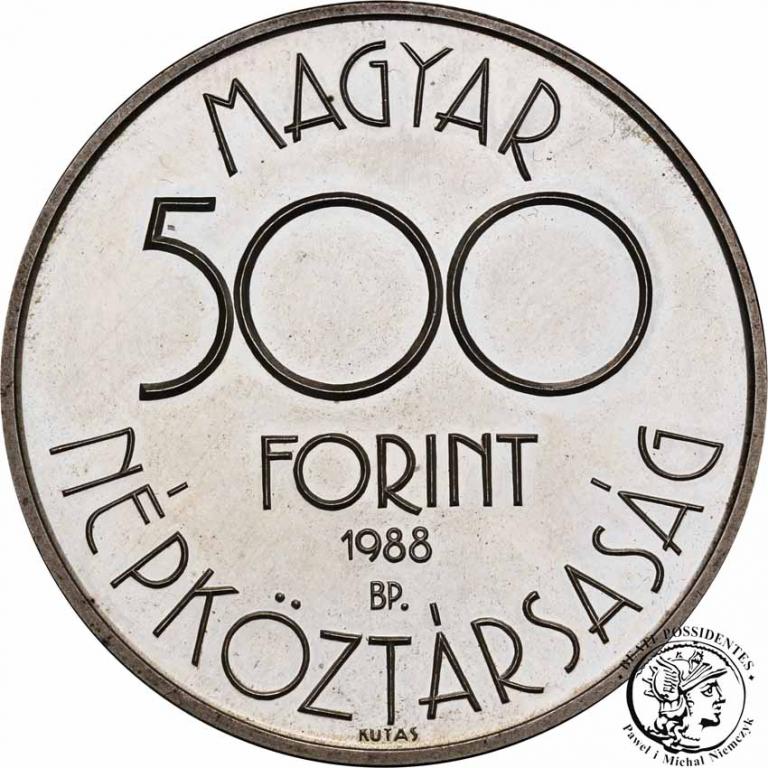 Węgry 500 Forint 1988 st.L-