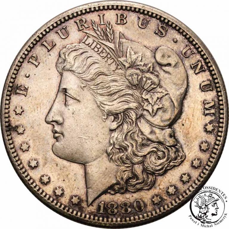 USA 1 dolar 1880 S San Francisco st. 2/2-