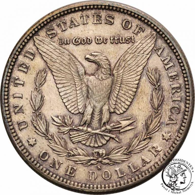 USA 1 dolar 1880 S San Francisco st. 2/2-