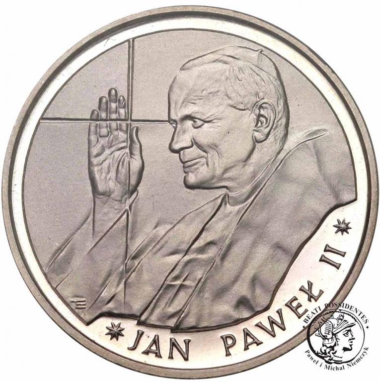 10 000 zł 1988 Jan Paweł II Cienki Krzyż NGC PF67